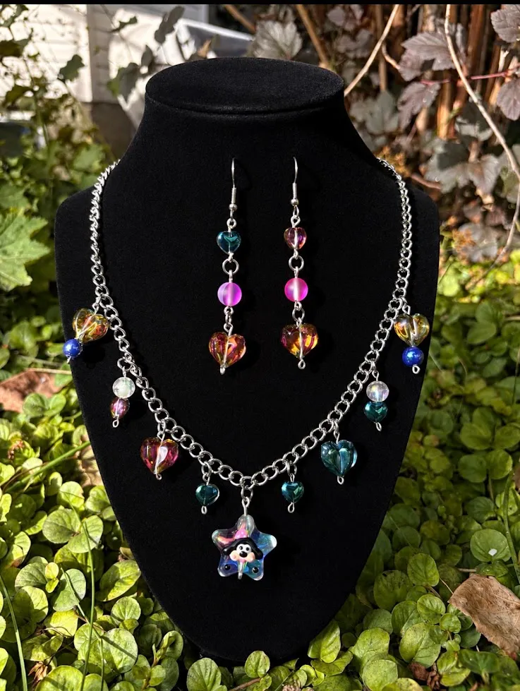 Goofy's galaxy set — handmade set by Beadiverse